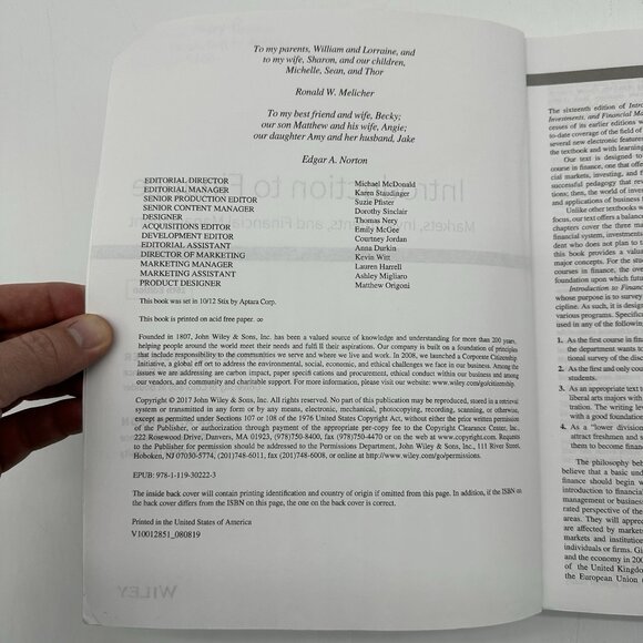 Introduction to Finance: Markets, Investments, and Financial Management 16th Ed - Picture 8 of 10